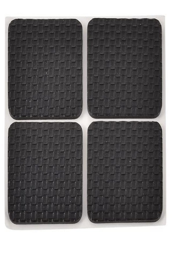 Prostuff.in Furniture Silicone Protection Cover || Square Shape Rubber Floor Protector, Non Slip Furniture Pads, Sofa Bed Balance Pad Noise Insulation Pad,4 Cm Black Color,8 Pcs - Image 4